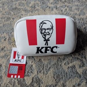 KFC White and Red Pouch